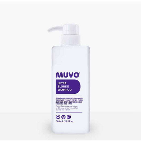Muvo Ultra Blonde Shampoo - 500ml - Hello Blonde Hair co.